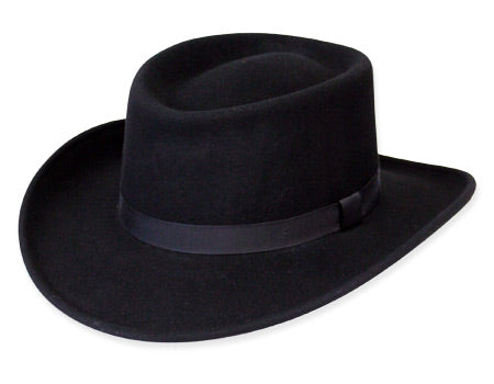 Soft Gambler Hat - Black