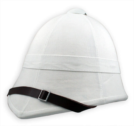 British Empire Pith Helmet - White