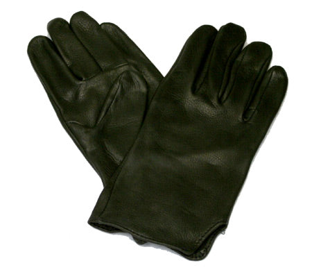 Dress Gloves, Black Deerskin