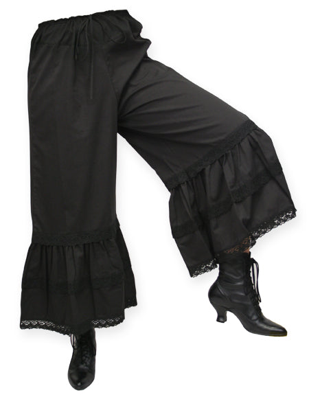 Classic Cotton Bloomers - Black