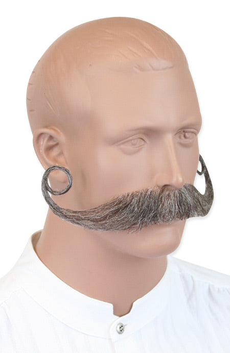 Piper Mustache - Gray