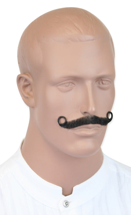 Ambassador Style Mustache - Black