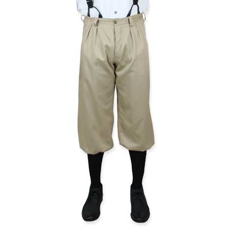 Mens Knickers - Khaki Twill
