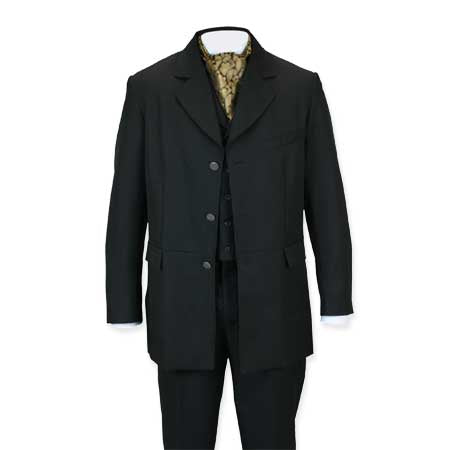 Brewster Town Coat - Black