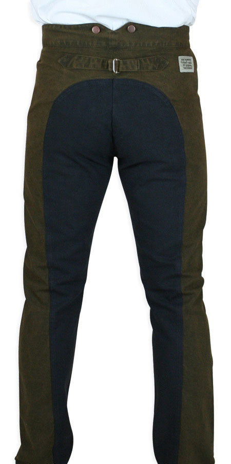 Olson Saddle Pants - Brown/Black