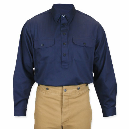 Garvey Shirt - Navy