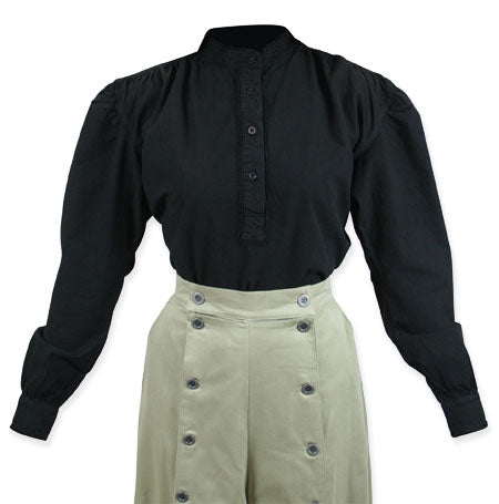 Lorraine Work Blouse - Black