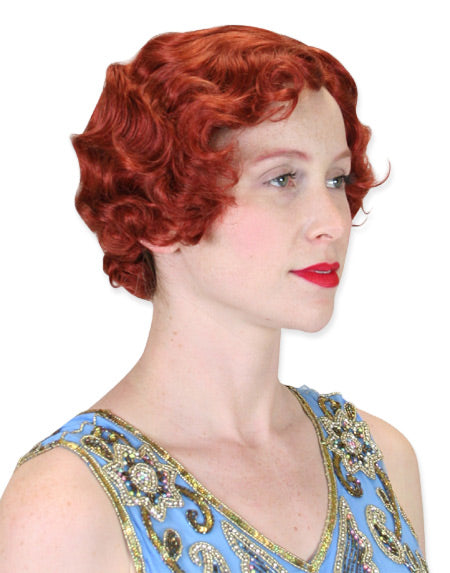 Flapper Wig - Auburn