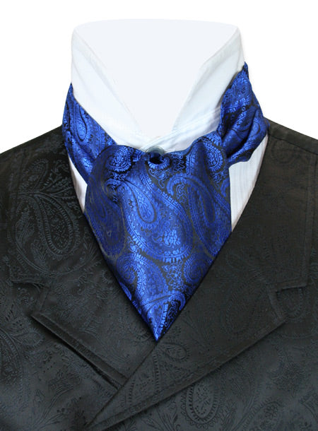 Paisley Ascot - Royal Blue