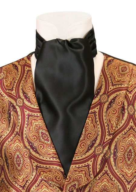 Lustrous Ascot - Black