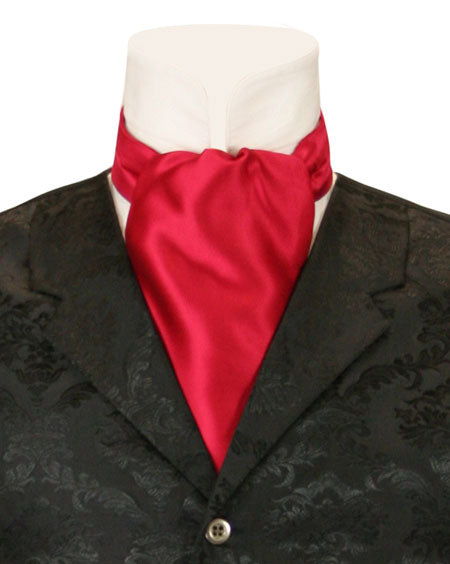 Lustrous Ascot - Red