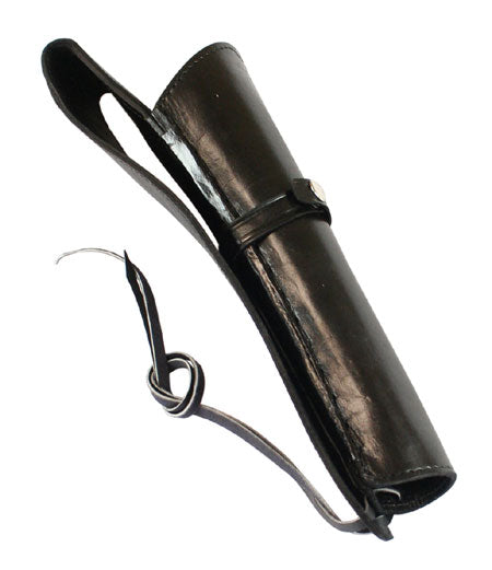 Western Holster - X-Long Barrel - RH Draw - Plain Black