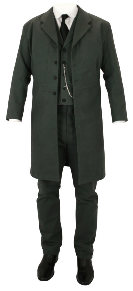 Patterson Frock Coat - Charcoal