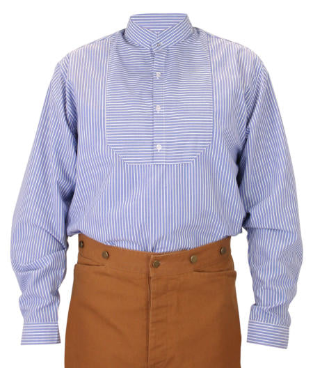 Thurman Shirt - Blue Stripe