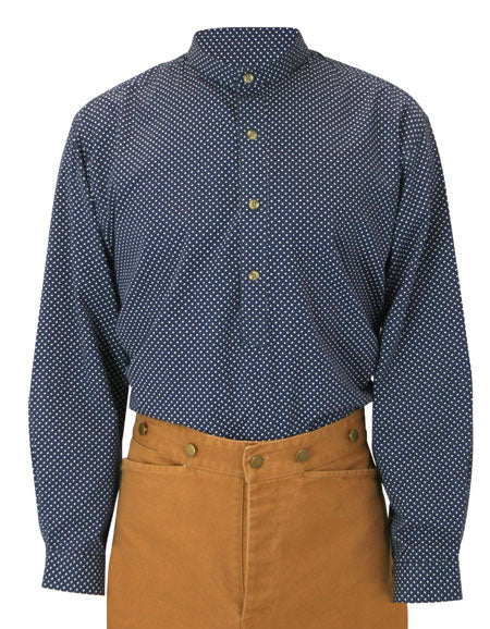 Glenrock Shirt - Navy Dot