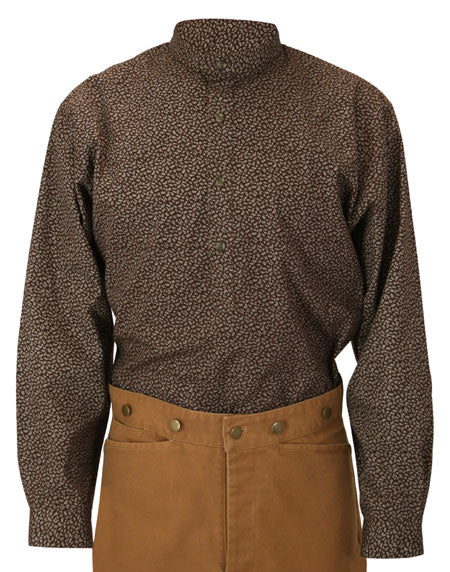Trimble Shirt - Brown Leaf