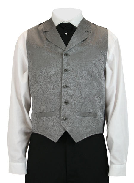 Whittaker Silk Vest - Gray