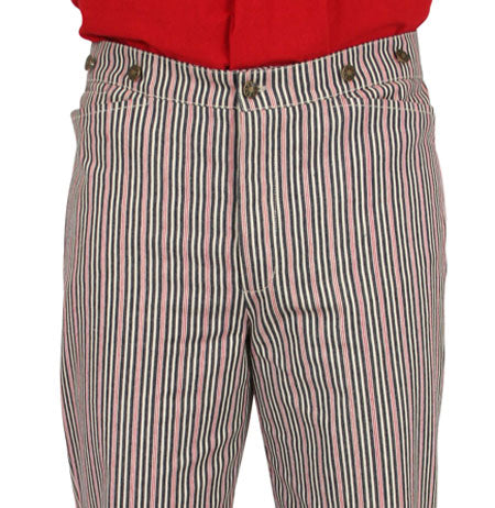 Fillmore Striped Trousers - Red/White/Blue