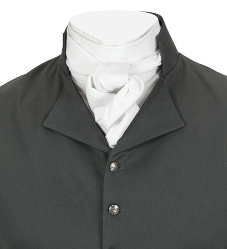 Cotton Regal Cravat - White