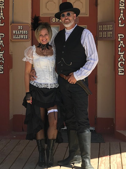 Heading to the Saloon