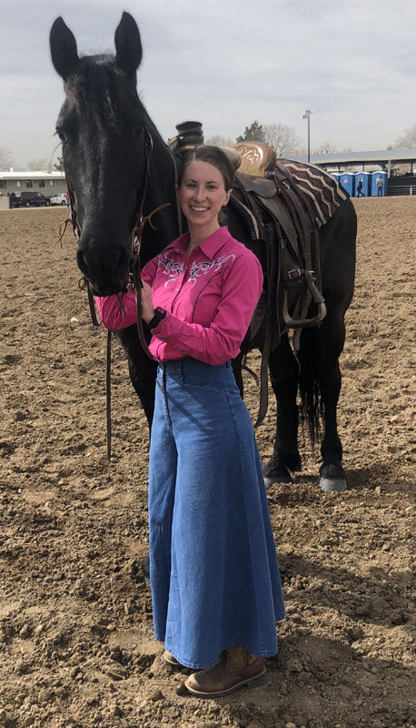 A Girl and Her Horse