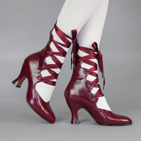 Tango Edwardian Boot (Black Cherry)