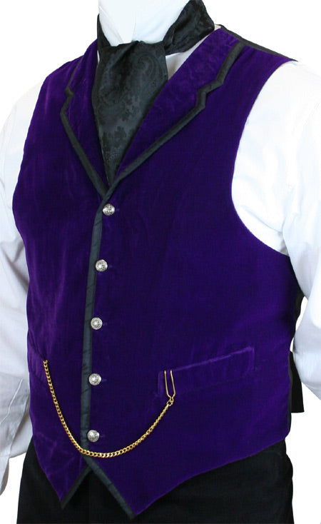 Smooth! Elegant Velvet Vests in Four Colors