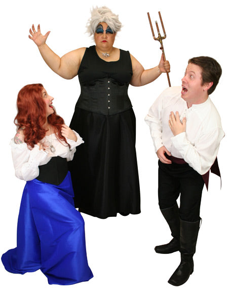 Mermaid, Prince and Sea Witch