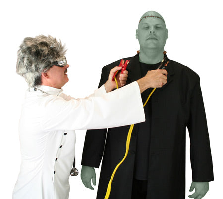 Dr Frankenstein and His Creation