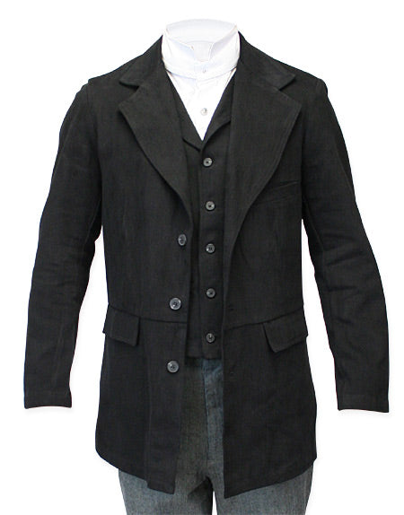 Vigilante Town Coat - Black
