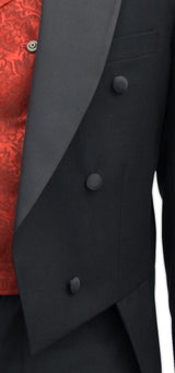 Victorian Formal Tailcoat - Black