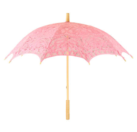 Lace Parasol - Pink