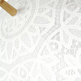 Battenberg Lace Parasol - White