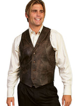 Trailrider Vest - Buffed Calf Leather - Brown