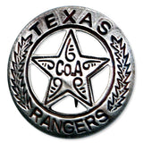 Old West Badge - Texas Ranger, Co. A