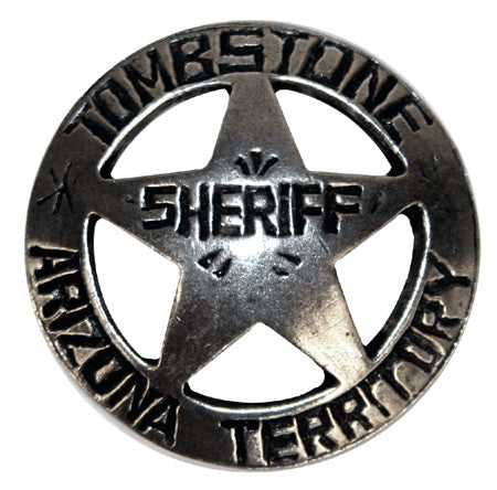 Old West Badge - Tombstone Sheriff