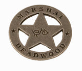 Old West Badge - Deadwood Marshal