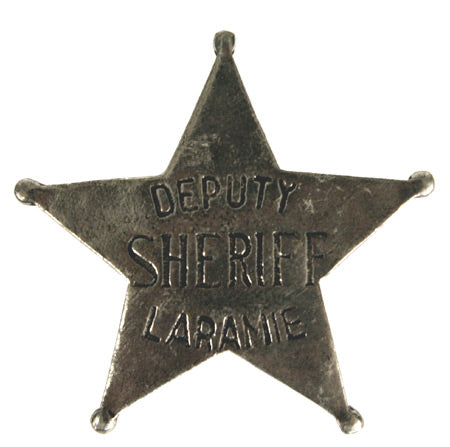Old West Badge - Laramie Deputy Sheriff