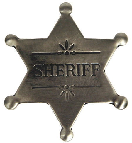 Old West Badge - Sheriff Badge