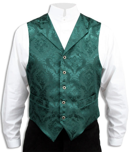 Emerald Isle Vest - Green Historical Emporium Emerald Isle Vest - Green Historical Emporium
