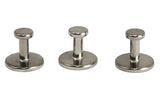 Collar Studs, Silver (3-pack)