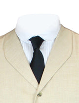 Four-In-Hand Tie - Black Satin