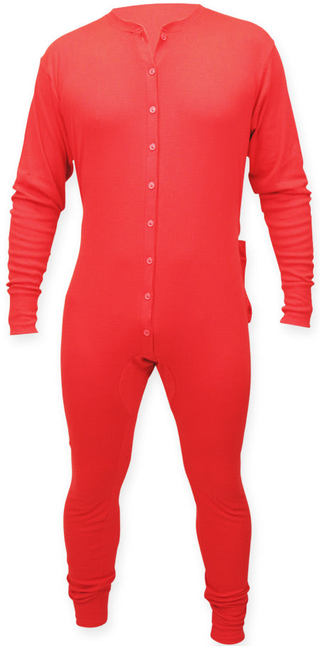 Union Suit - Red Long Johns