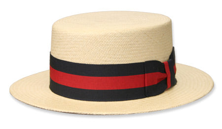 Panama Straw Boater / Skimmer