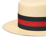 Panama Straw Boater / Skimmer