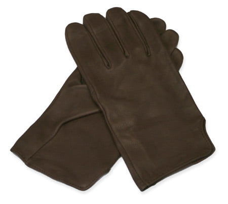 Dress Gloves, Brown Deerskin