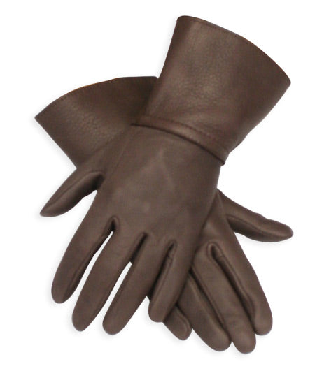 Deerskin Gauntlets - Brown