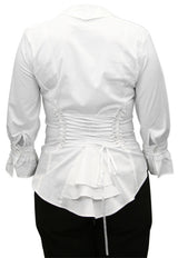 Evangeline Blouse - White