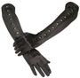 Black with Button Trim