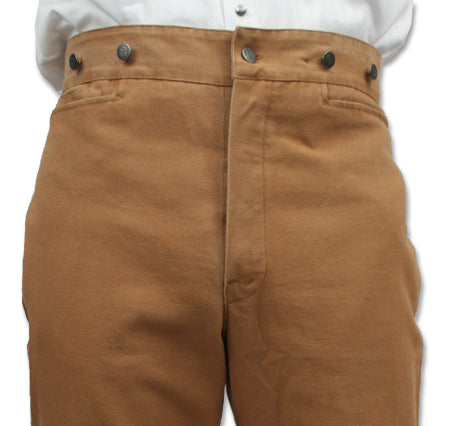 Frontier Canvas Pants - Brown
